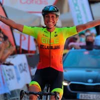 Mavi García logra el doblete y se proclama campeona de España de Contrarreloj y Ruta