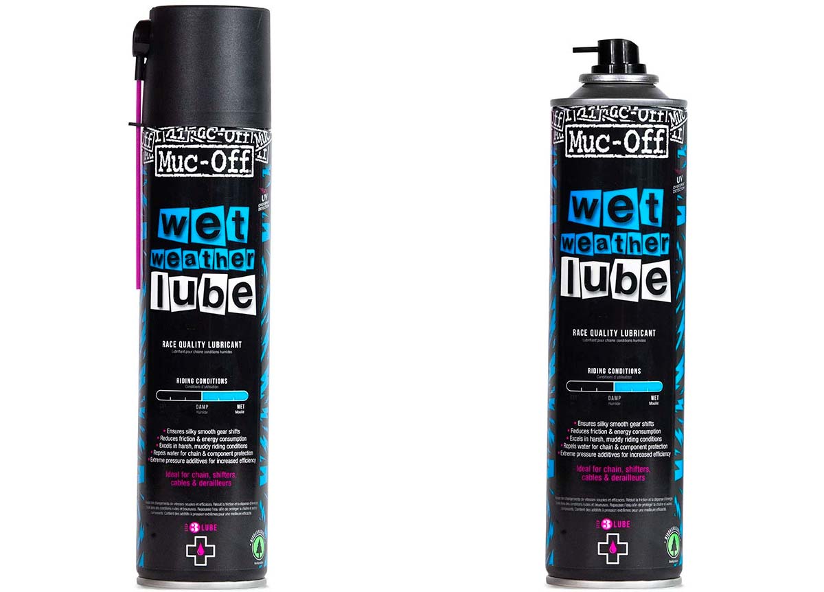 En TodoMountainBike: El lubricante de cadena para condiciones húmedas de Muc-Off estrena formato en aerosol