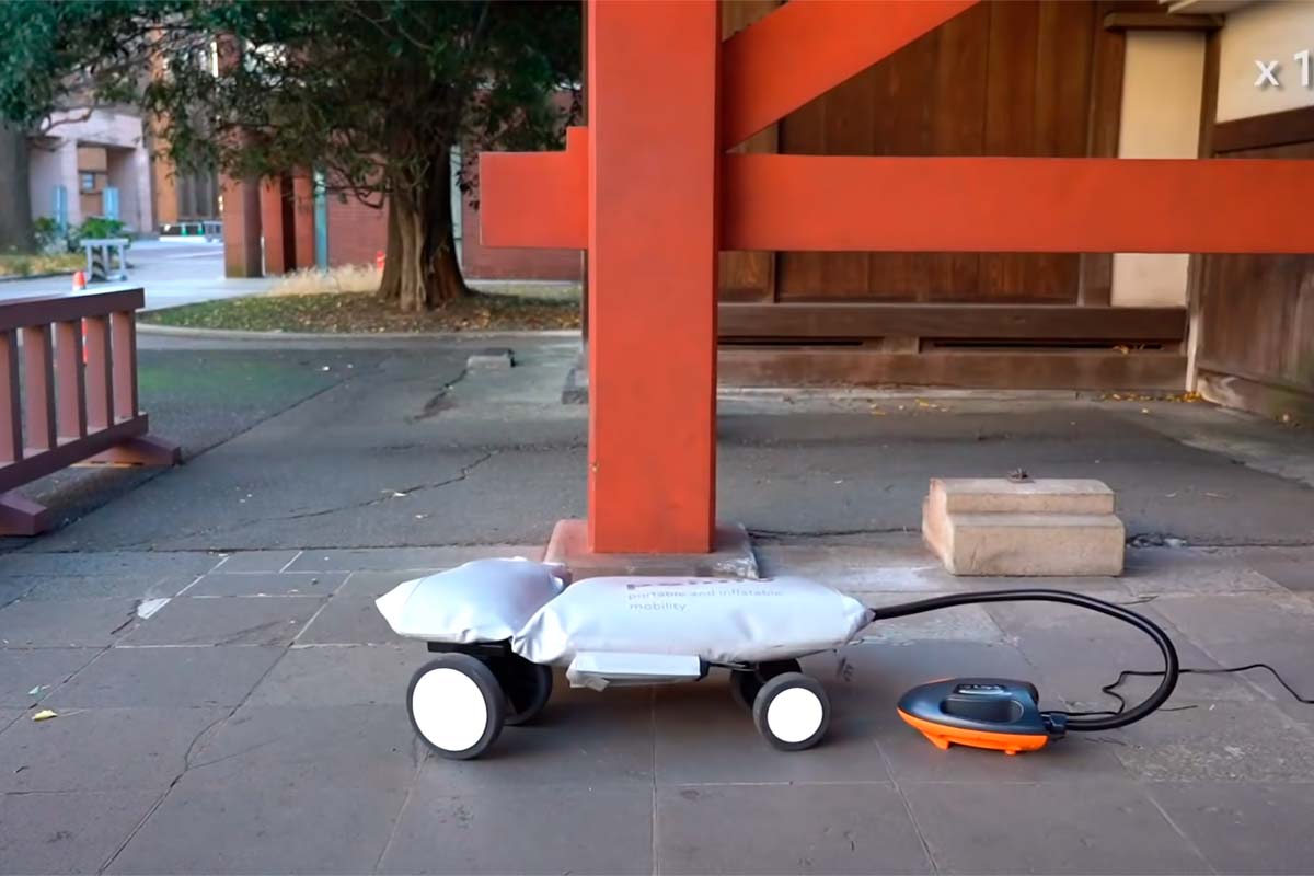 En TodoMountainBike: Poimo, un prototipo de bicicleta eléctrica inflable que han creado en la Universidad de Tokio