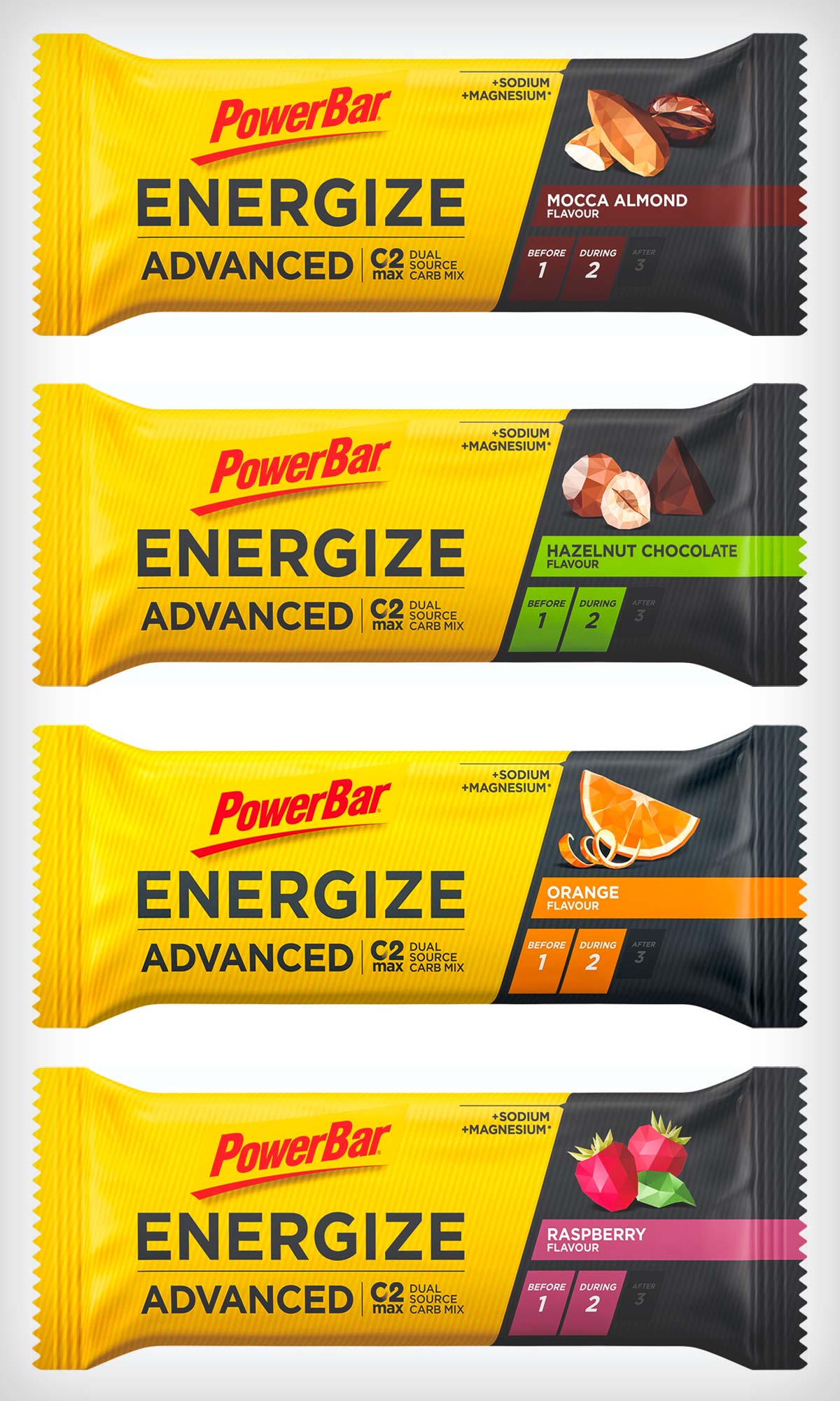 PowerBar Energize Advanced, la barrita energética original renueva su fórmula con mejor sabor y textura