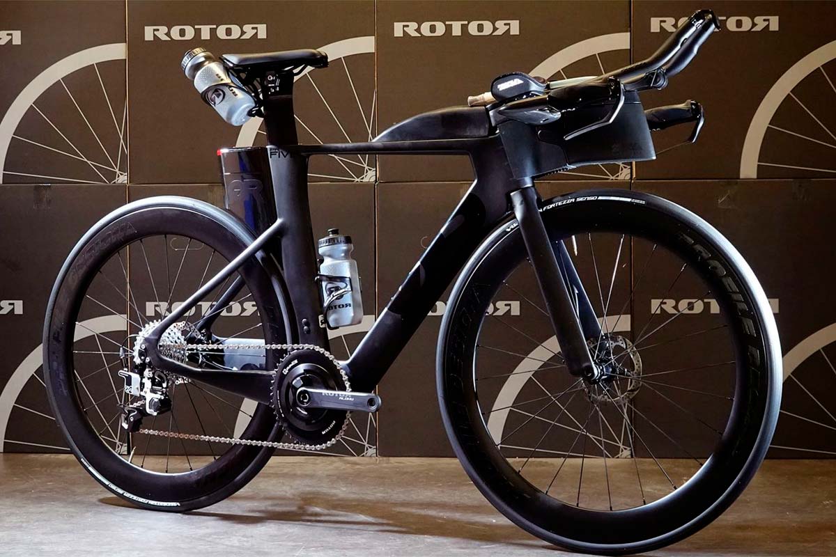 Rotor presenta su grupo 1x13 TT, específico para bicicletas de Triatlón
