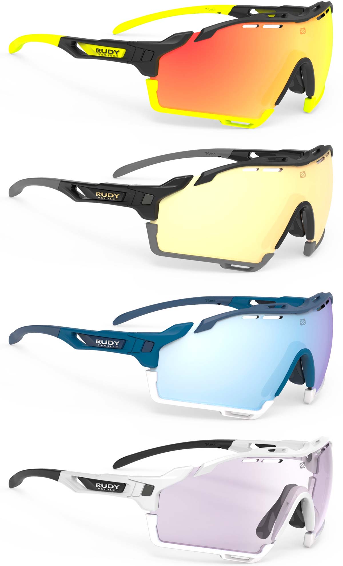 En TodoMountainBike: Rudy Project presenta las Cutline, unas gafas de diseño envolvente con lentes intercambiables