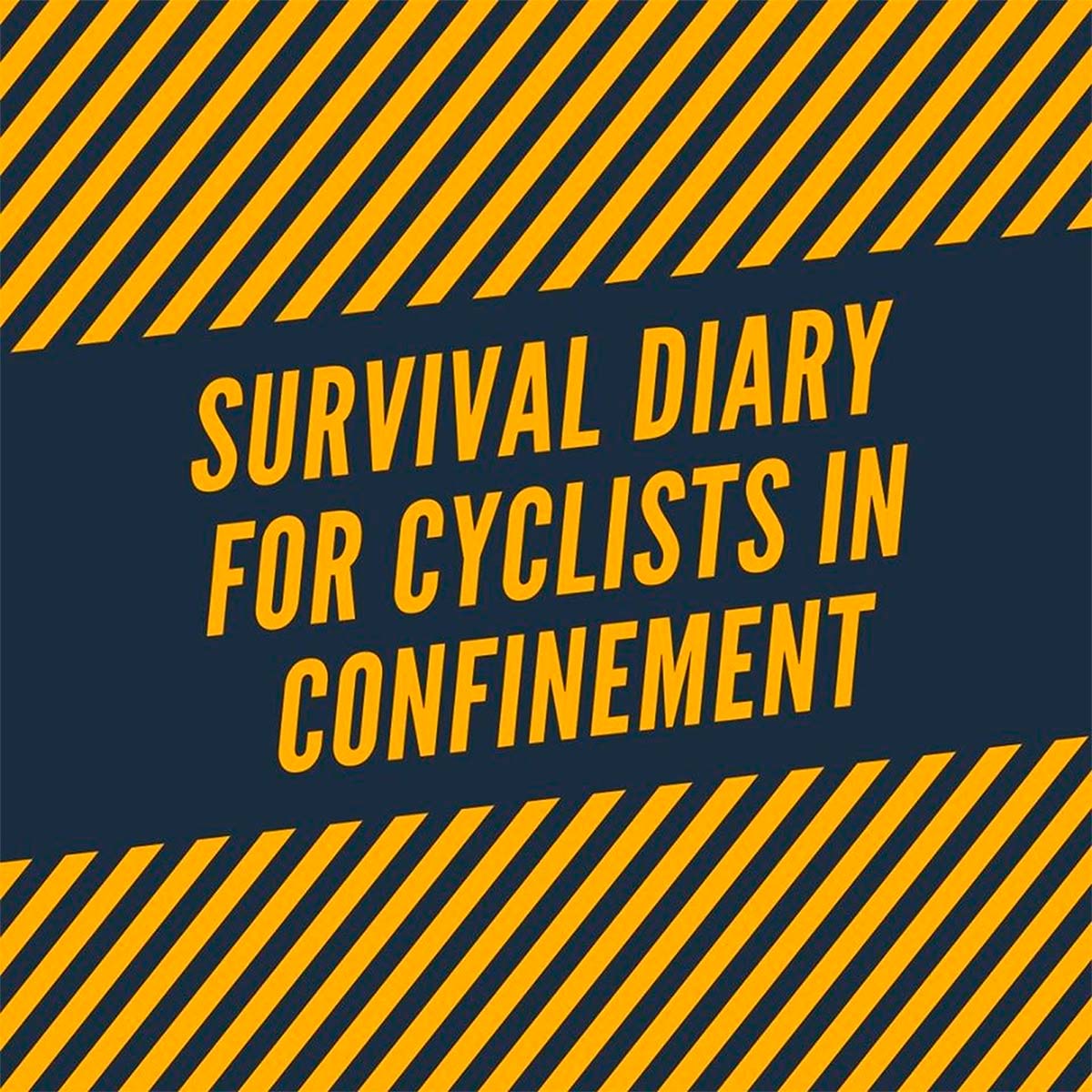 'Diario de supervivencia para ciclistas en confinamiento', la nueva sección de entretenimiento de Santafixie
