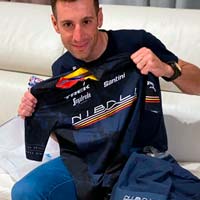 Santini lanza una colección de prendas inspiradas en Vincenzo Nibali