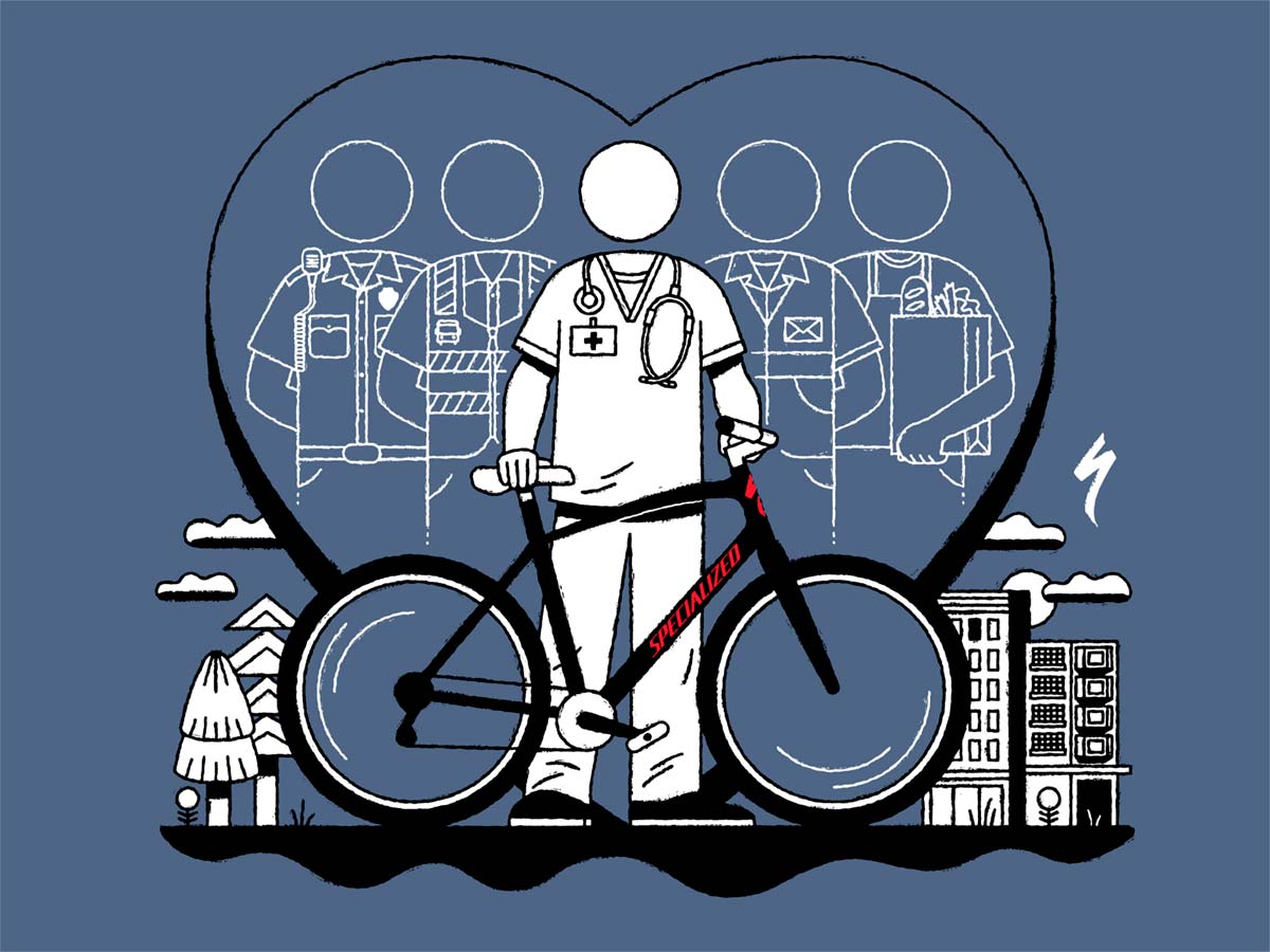 En TodoMountainBike: Specialized se solidariza con los trabajadores esenciales de Estados Unidos regalándoles una bicicleta