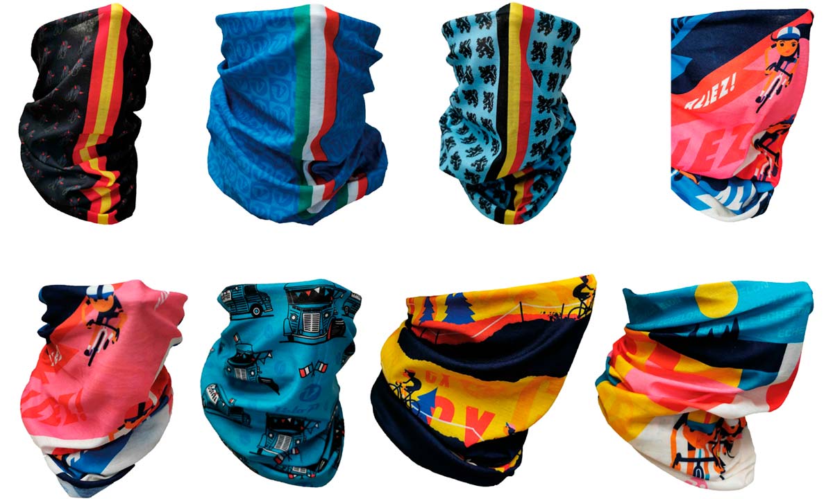 En TodoMountainBike: VeloPac presenta su gama de pañuelos tubulares con 8 atractivos diseños a elegir