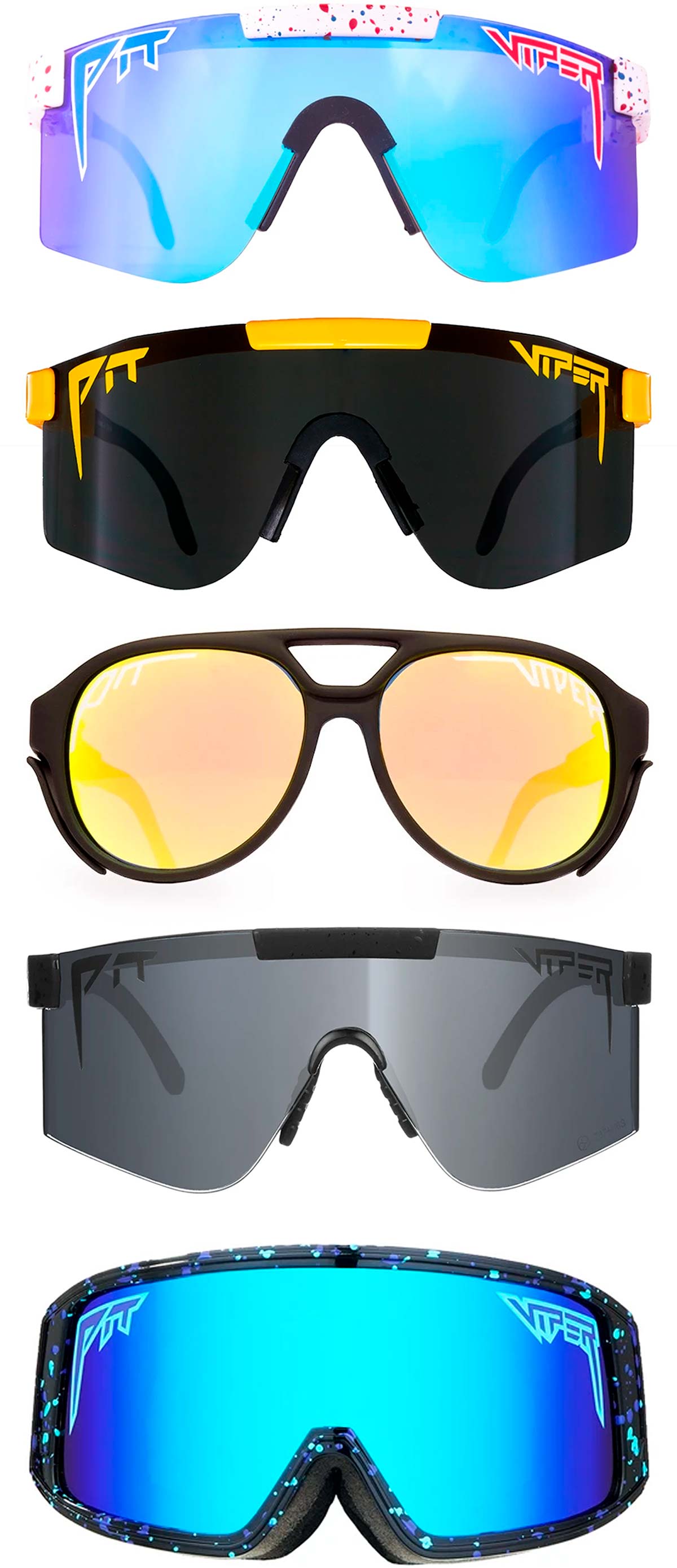 En TodoMountainBike: Vic Sports introduce en España la llamativa gama de gafas deportivas de Pit Viper