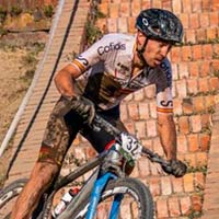 El circuito del Campeonato de Europa de Novi Sad desde la bicicleta de Sergio Mantecón