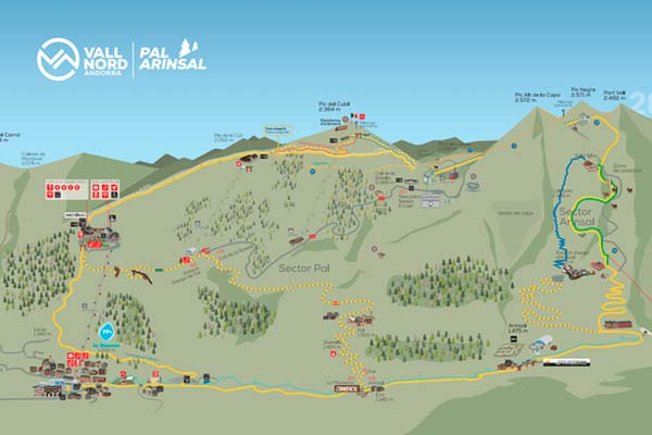 Vallnord-Pal Arinsal estrena dos circuitos de e-MTB en el sector de Arinsal