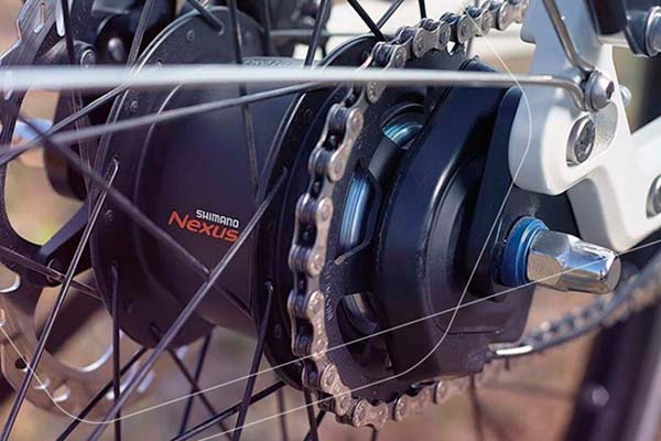 Así funciona el buje con cambio automático Shimano Nexus Inter-5E