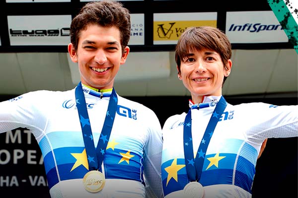 Philip Handl y Anna Ramírez se proclaman campeones de Europa de XCUM