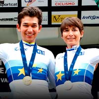 Philip Handl y Anna Ramírez se proclaman campeones de Europa de XCUM