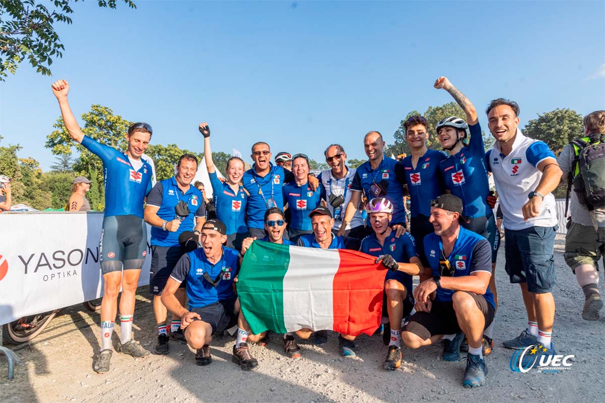 Italia gana el Team Relay del Campeonato de Europa de XCO con España en la décima plaza