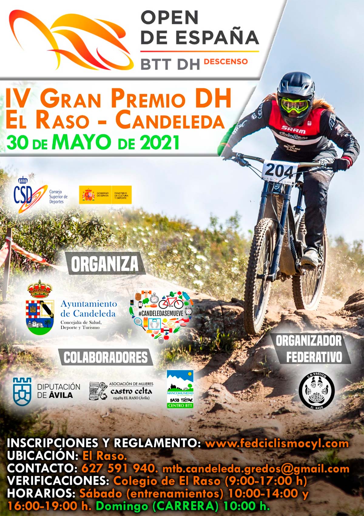 En TodoMountainBike: El Gran Premio DH El Raso-Candeleda inaugura el Open de España de Descenso 2021
