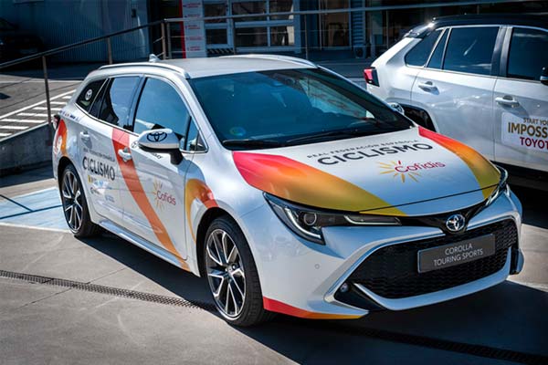 Toyota se convierte en proveedor de movilidad y patrocinador de la Real Federación Española de Ciclismo