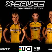 Presentación oficial del X-Sauce Factory Team, nuevo equipo ciclista profesional UCI MTB