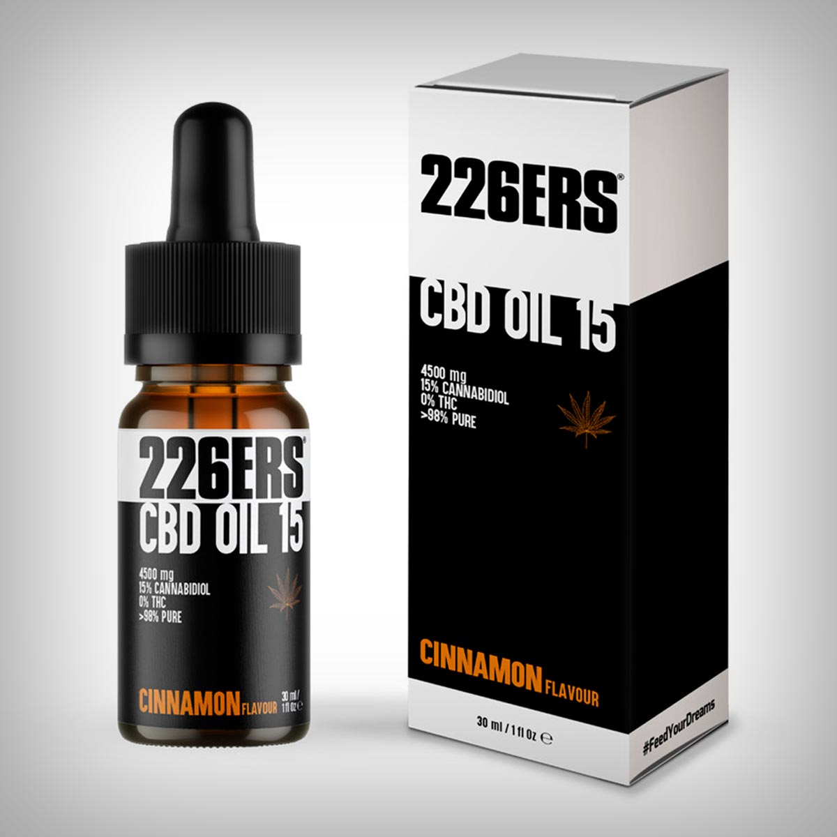 226ERS presenta el CBD Oil 15, un aceite de cáñamo sin THC con propiedades analgésicas, antiinflamatorias y ansiolíticas