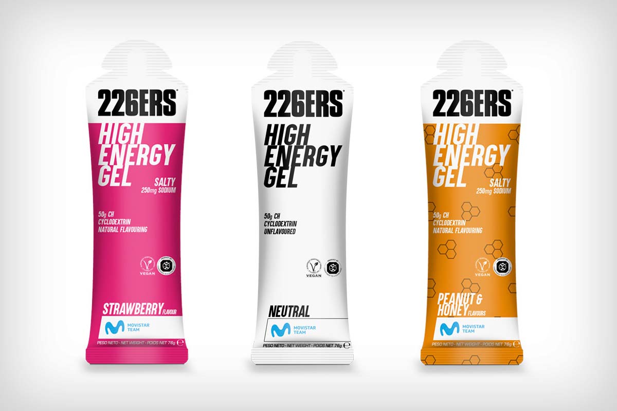 En TodoMountainBike: 226ERS introduce nuevos sabores en sus geles Isotonic Gel e High Energy Gel