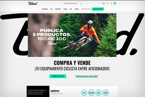 La aplicación europea Biked de compra-venta de bicicletas ya está disponible en España