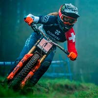 Camille Balanche se rompe la clavícula entrenando para la Copa del Mundo de Mont-Sainte-Anne