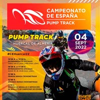 El primer Campeonato de España de Pump Track arranca en Huércal de Almería