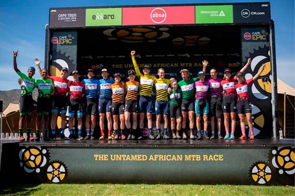 La Absa Cape Epic 2023 tendrá dos nuevos maillots de campeones y categorías femeninas por grupos de edad