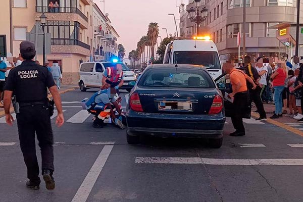 Multa de 2.000 euros a un ciclista tras chocar con un coche y dar positivo en alcohol y drogas