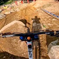 El descenso de calificación de Thibaut Daprela en la Copa del mundo de Val Di Sole