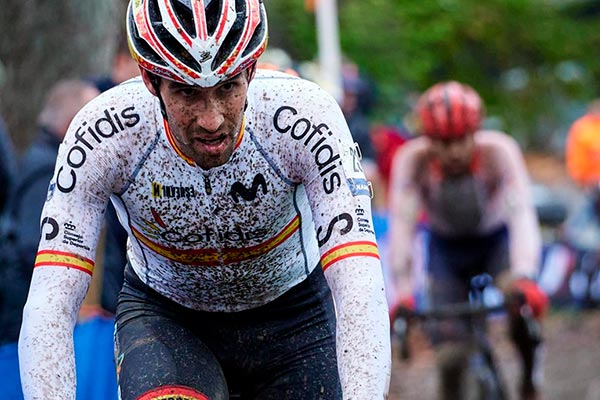 Felipe Orts, el mejor español con un sexto puesto en el Campeonato de Europa de Ciclocross de Namur
