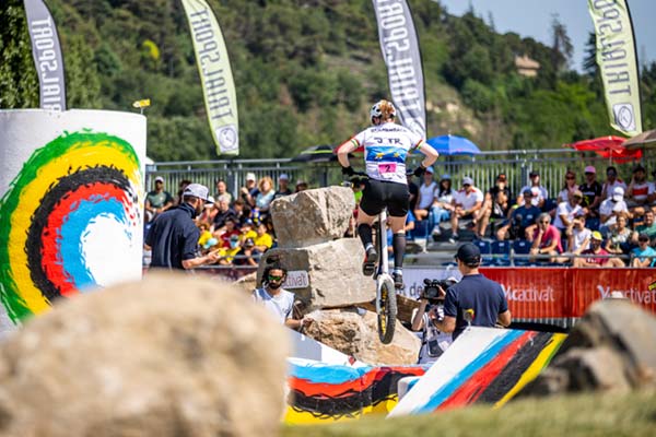 Copa del Mundo de Bici Trial 2022: Borja Conejos, Nina Reichenbach y Jack Carthy ganan en Vic