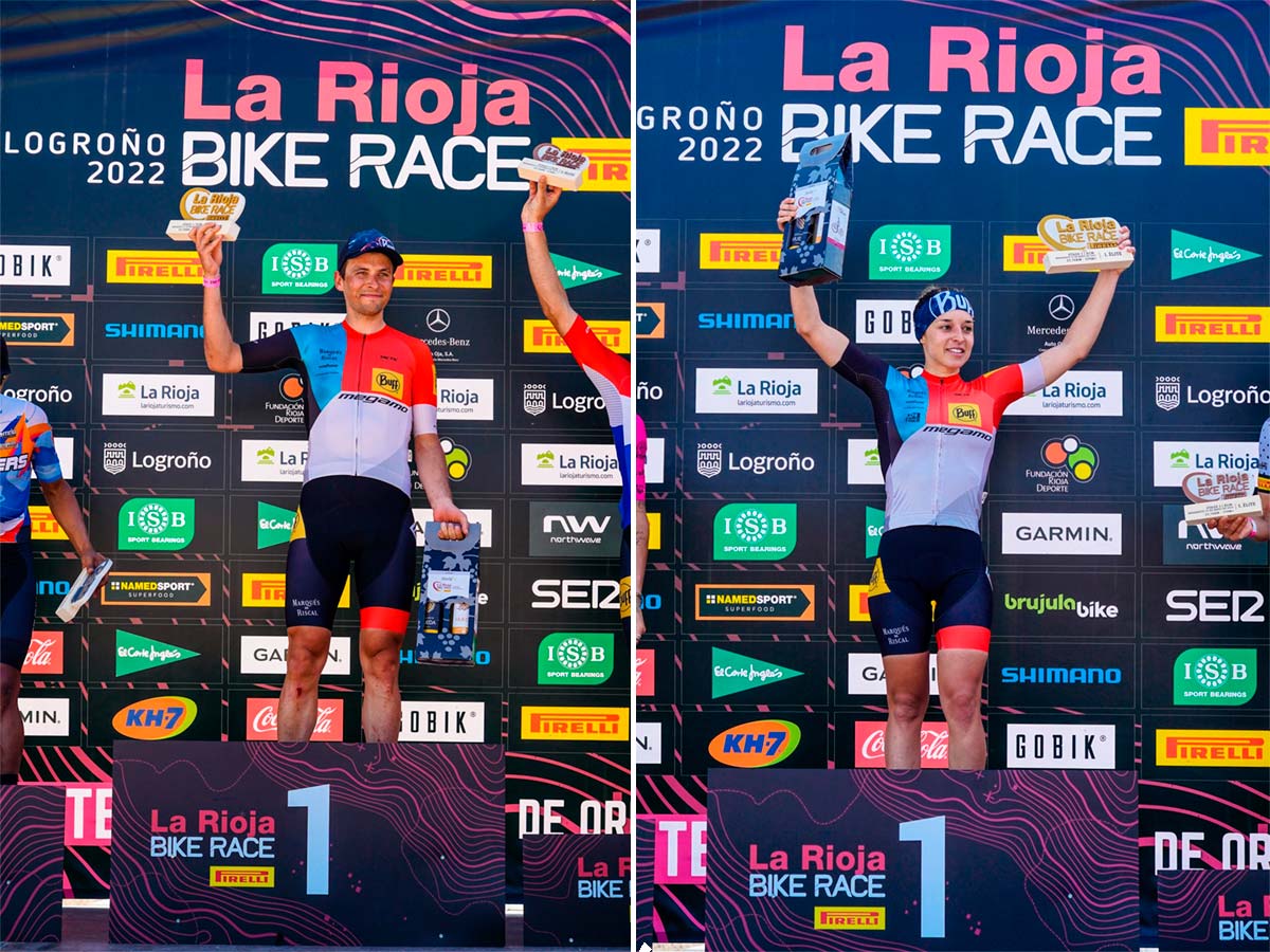 La Rioja Bike Race 2022: Peeter Pruus y Meritxell Figueras ganan la primera etapa