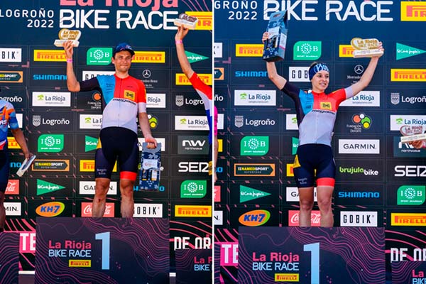 La Rioja Bike Race 2022: Peeter Pruus y Meritxell Figueras ganan la primera etapa