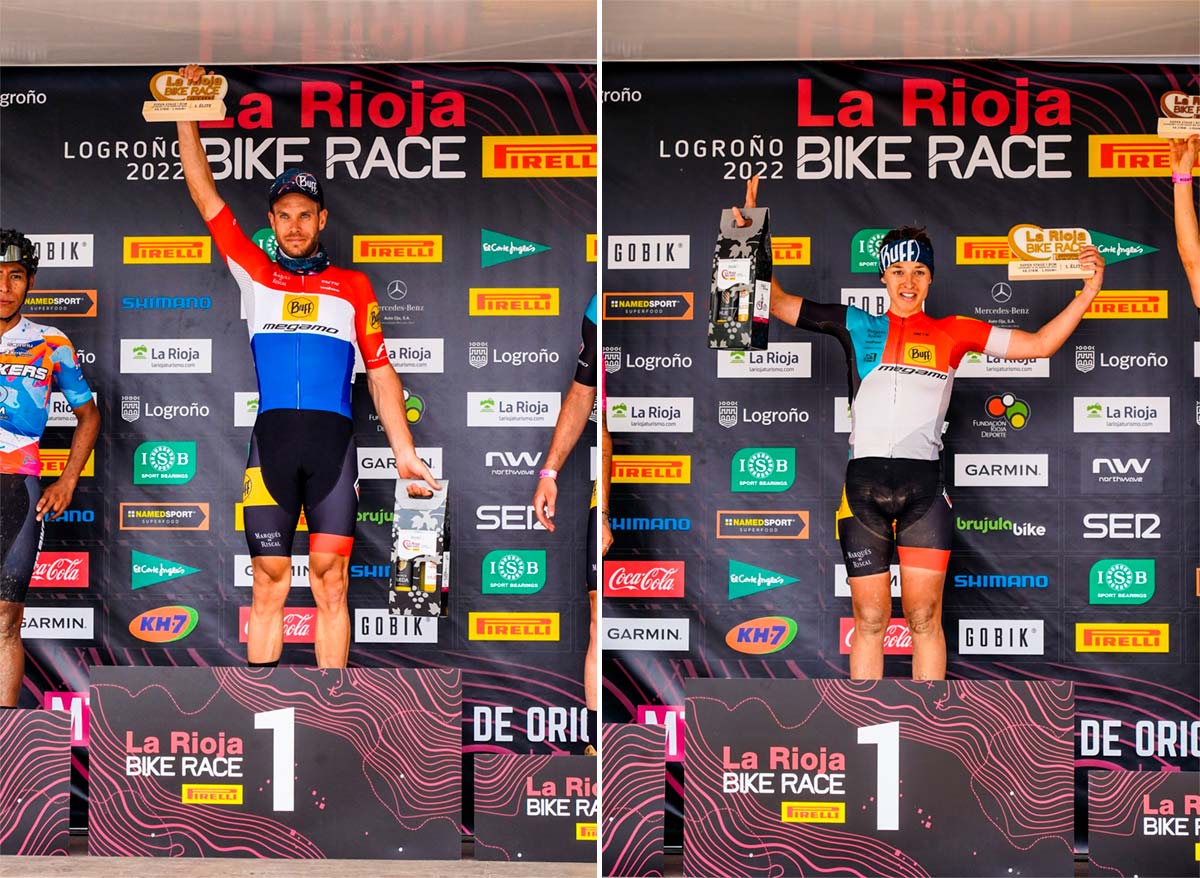 La Rioja Bike Race 2022: Hans Becking y Meritxell Figueras ganan la segunda etapa