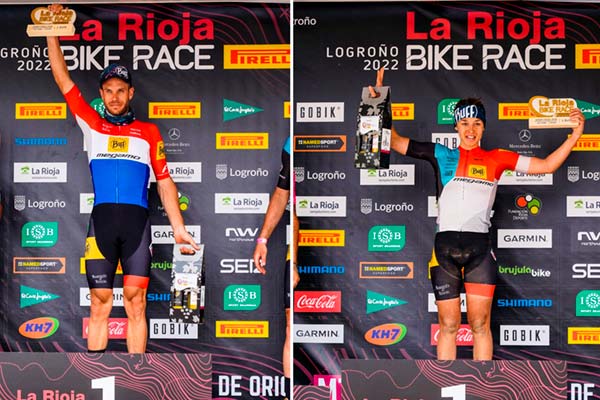 La Rioja Bike Race 2022: Hans Becking y Meritxell Figueras ganan la segunda etapa