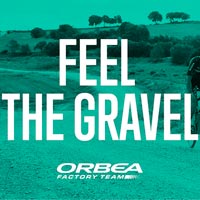 Descubriendo el gravel con Arnaud Jouffroy (Orbea Factory Team), Luis Ángel Maté, Paul Voss e Ibai Fradejas