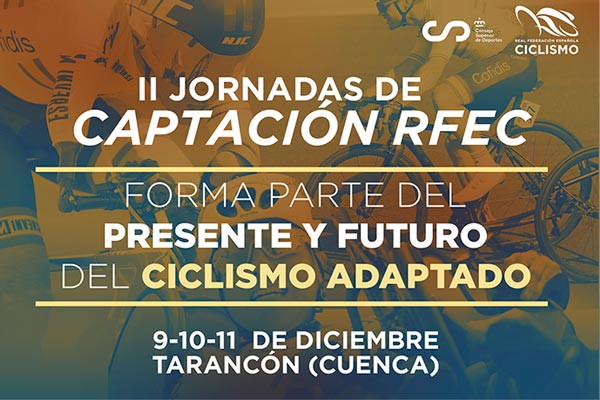 En marcha la segunda edición de las Jornadas de Captación de Ciclismo Adaptado de la RFEC