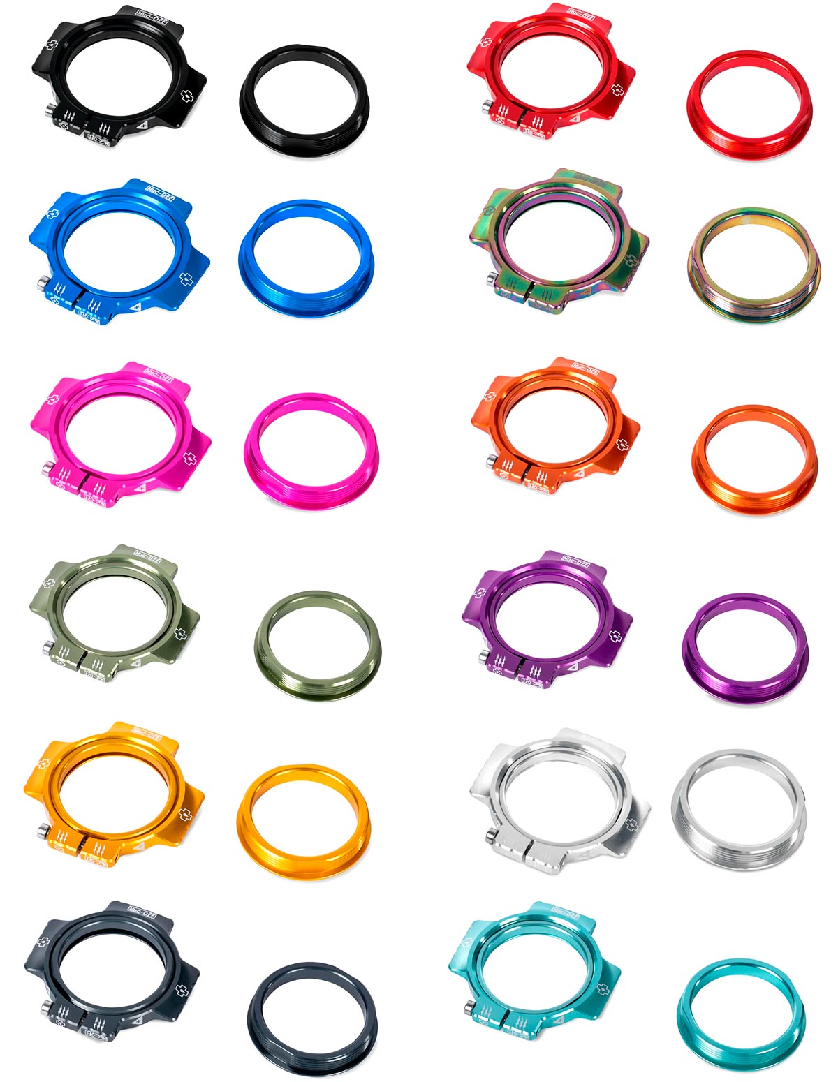 En TodoMountainBike: Muc-Off presenta una gama de anillos de precarga para bielas mecanizados en aluminio