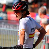 Natalia Fischer se despide del Mundial de MTB tras romperse una vértebra entrenando