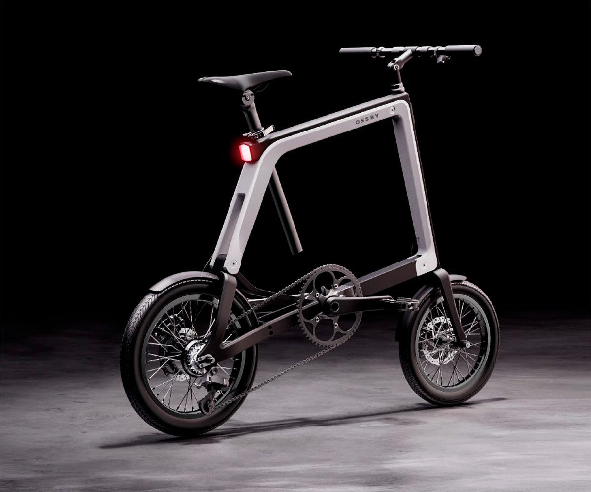 Ossby presenta la GEO, una bici eléctrica que se pliega en un segundo y solo pesa 11 kilos