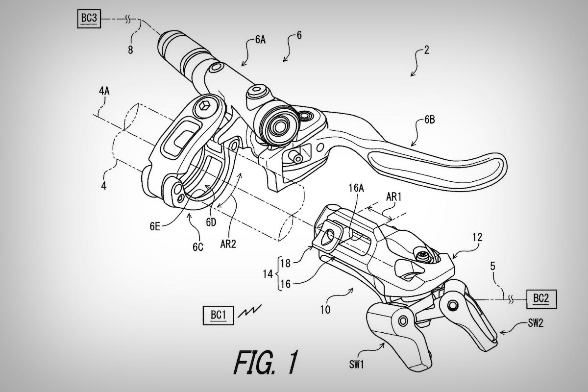 Dos patentes de Shimano revelan el desarrollo de un cambio trasero con tres roldanas y un mando de cambio inalámbrico