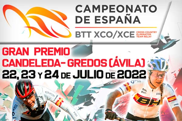 Horarios del Campeonato de España de XCO/XCE/Team Relay 2022