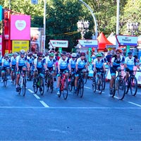 Así fue la primera marcha Women In Bike celebrada en Madrid