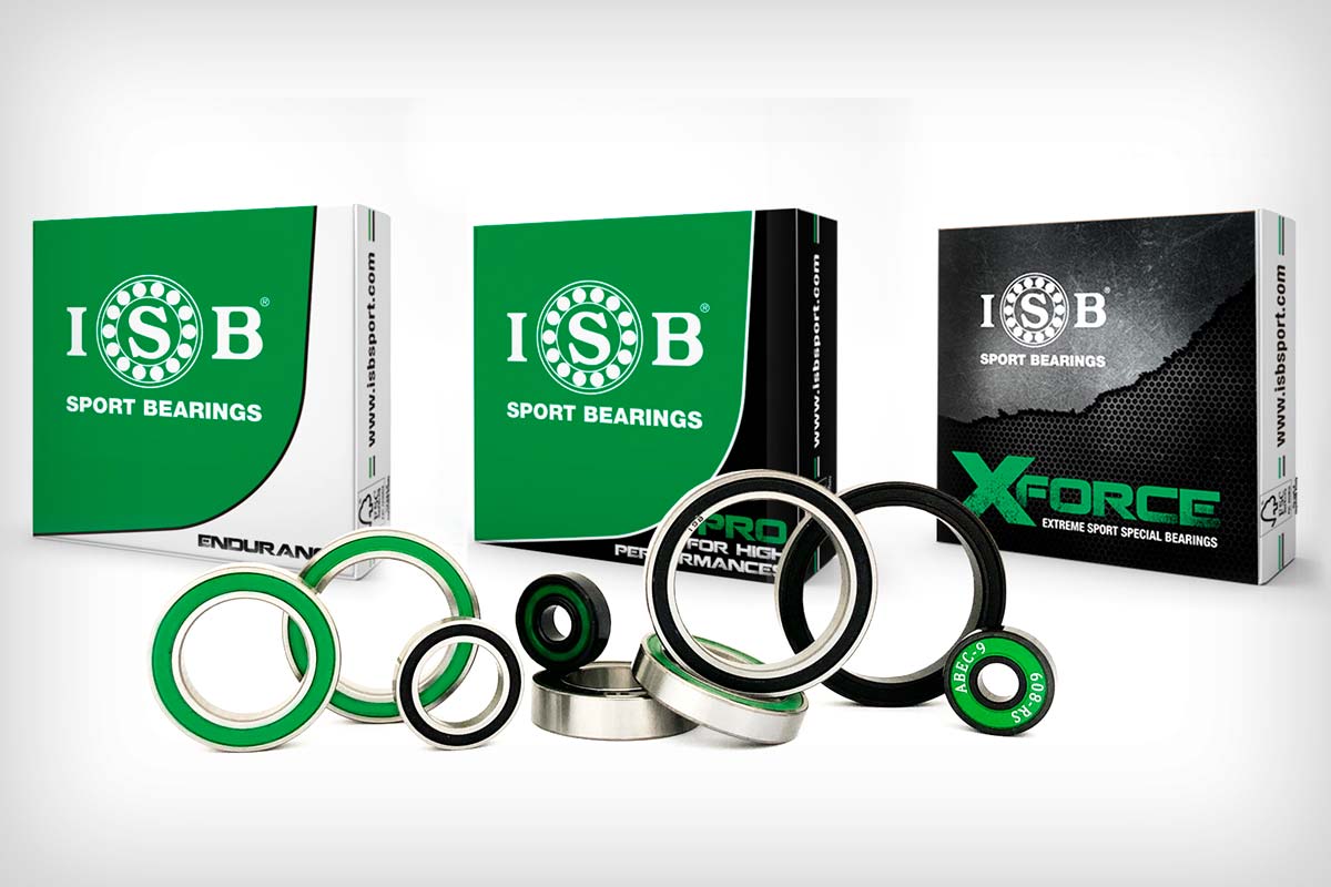 ISB Sport evoluciona su gama de rodamientos con las nuevas Series Endurance, Pro y XForce