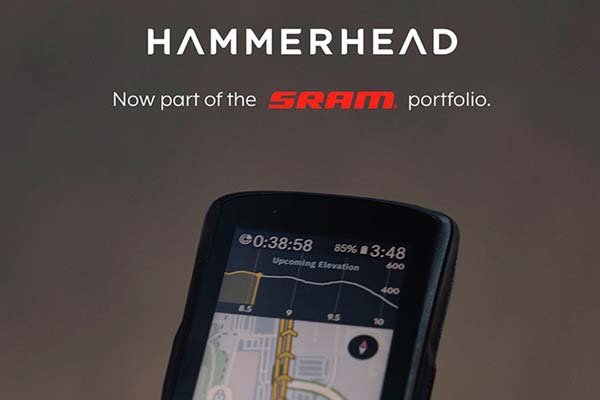 SRAM apuesta por los ciclocomputadores con la compra de la marca Hammerhead