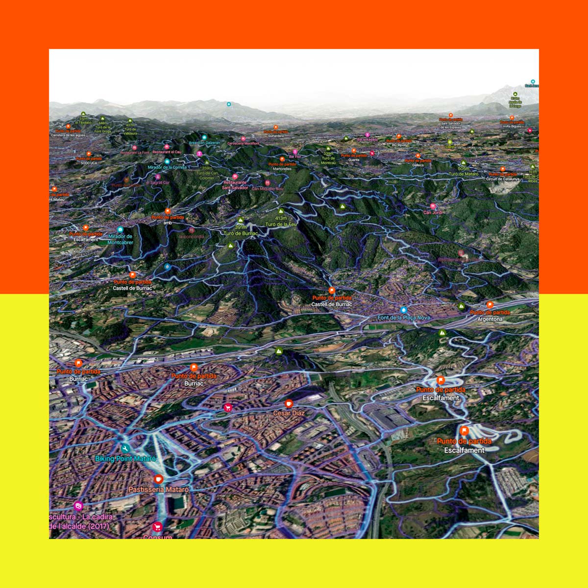 En TodoMountainBike: Novedades en Strava: puntos de interés en los mapas 3D híbridos y satélite