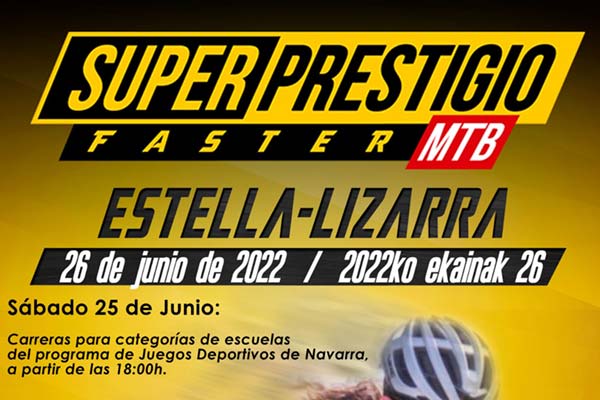 El Superprestigio Faster MTB 2022 llega a su final en Estella