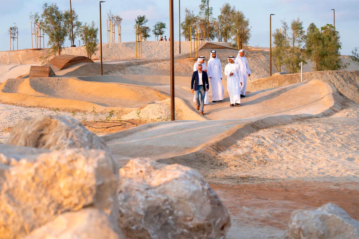 Abu Dhabi inaugura el Trail X, un sendero de 15 kilómetros específico para bicicletas de montaña