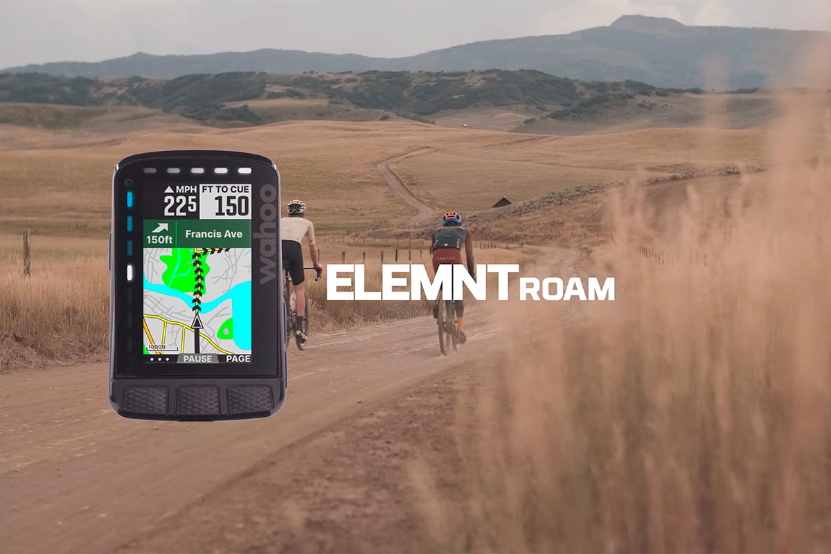 El Wahoo Elemnt Roam GPS se actualiza con 32 GB de memoria y navegación mejorada