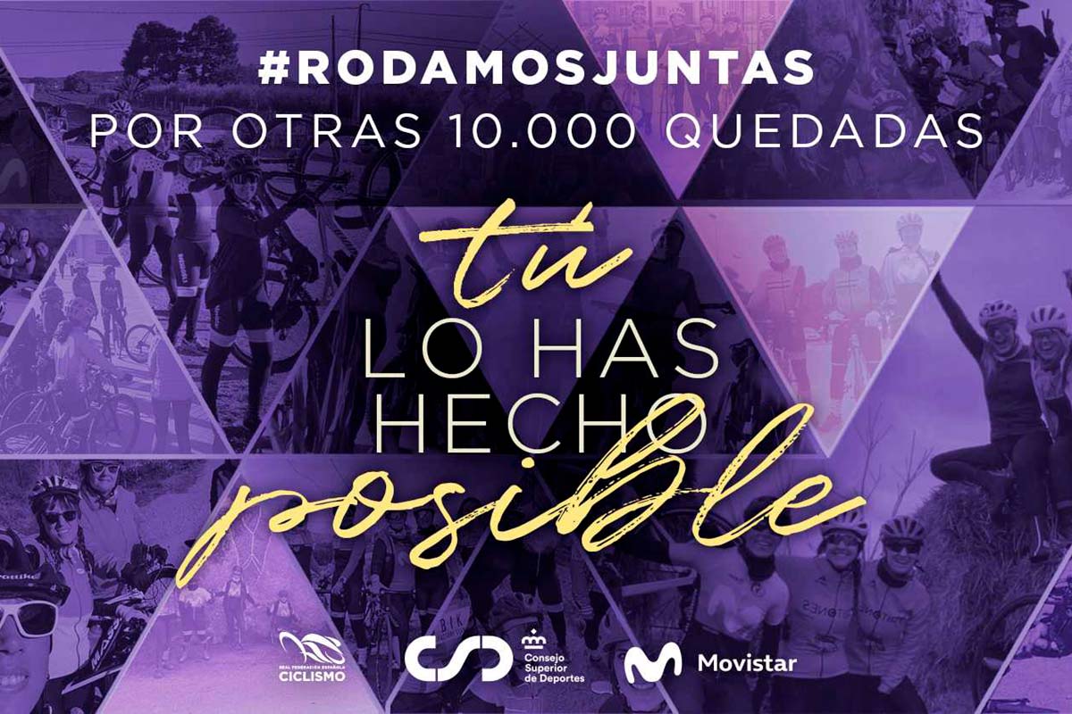 Women In Bike celebra el Día de la Mujer alcanzando las 10.000 quedadas celebradas