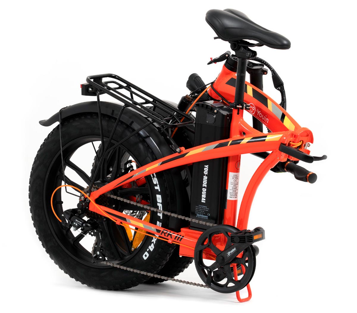 Youin You-Ride Dubai, una bici eléctrica plegable de ruedas gordas para salir del asfalto
